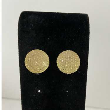 Generic luminescent pebbled stud earrings - image 1