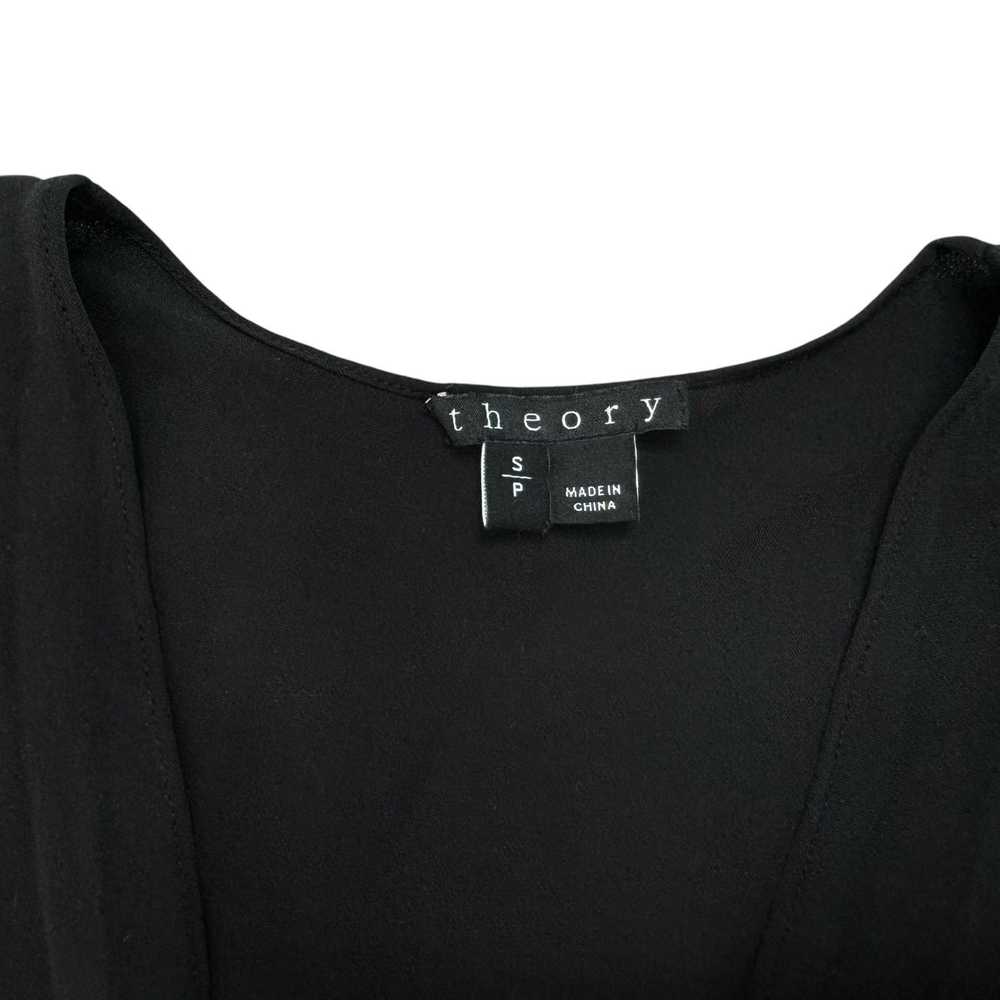 Theory THEORY Meighlan Black Sleeveless Silk Top … - image 6