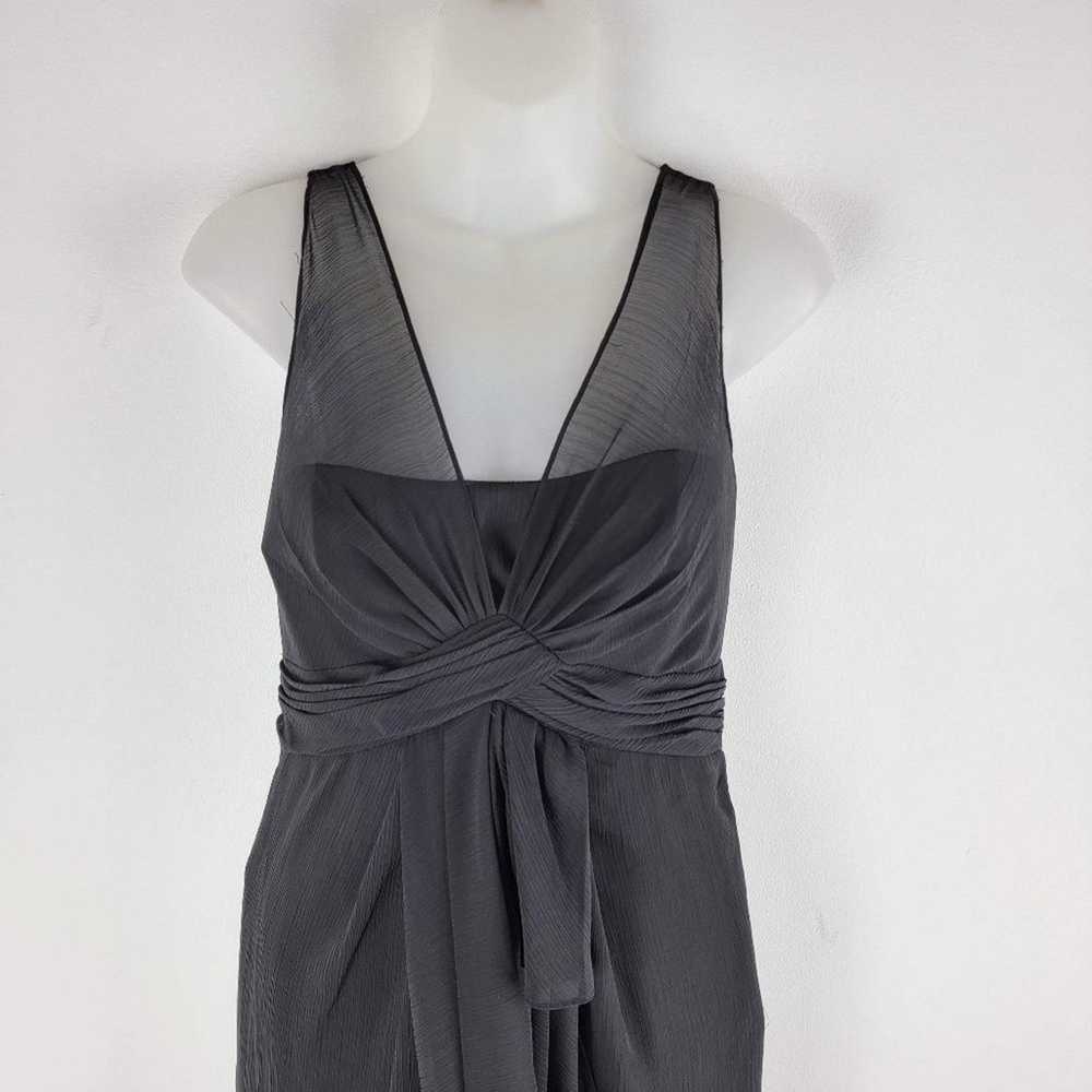 Vera Wang White By Vera Wang Black Draped Grecian… - image 3