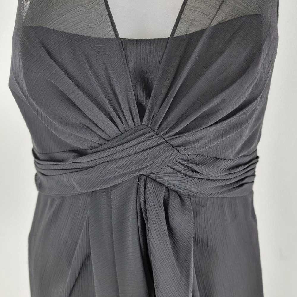 Vera Wang White By Vera Wang Black Draped Grecian… - image 5