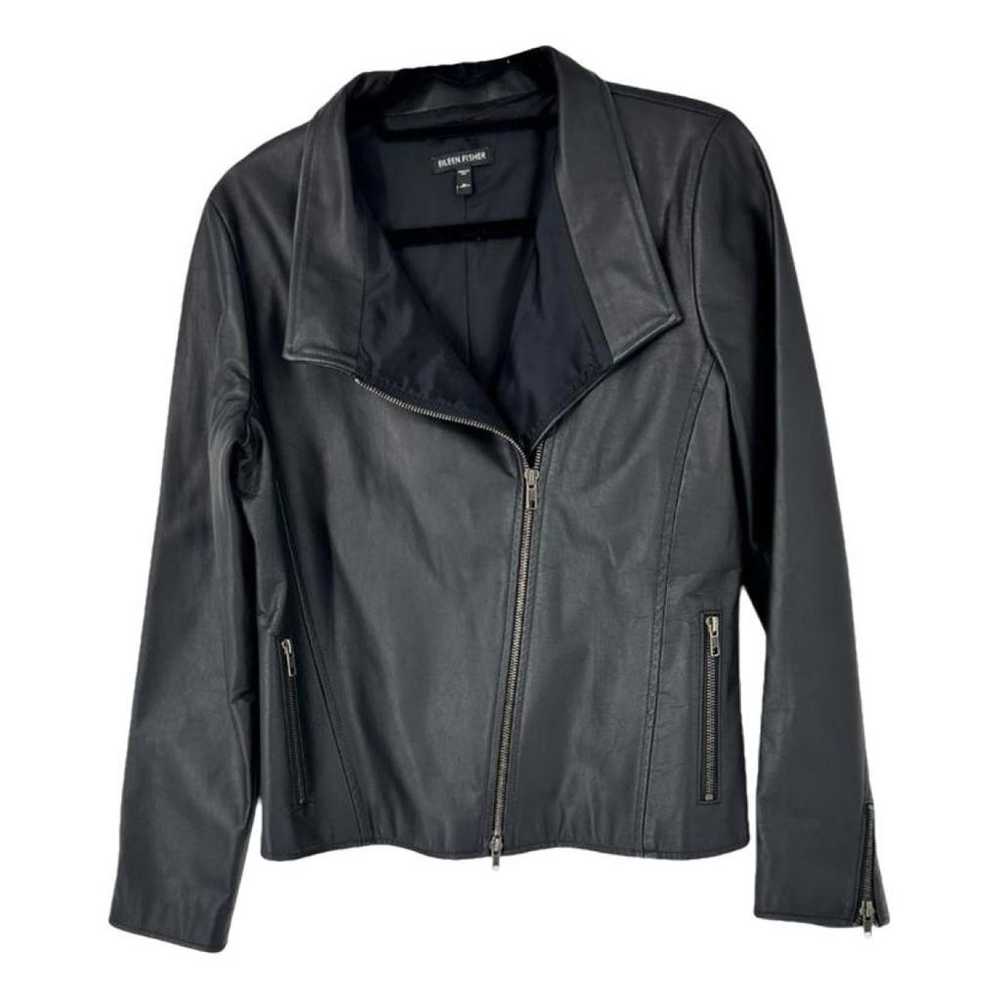 Eileen Fisher Leather jacket - image 1