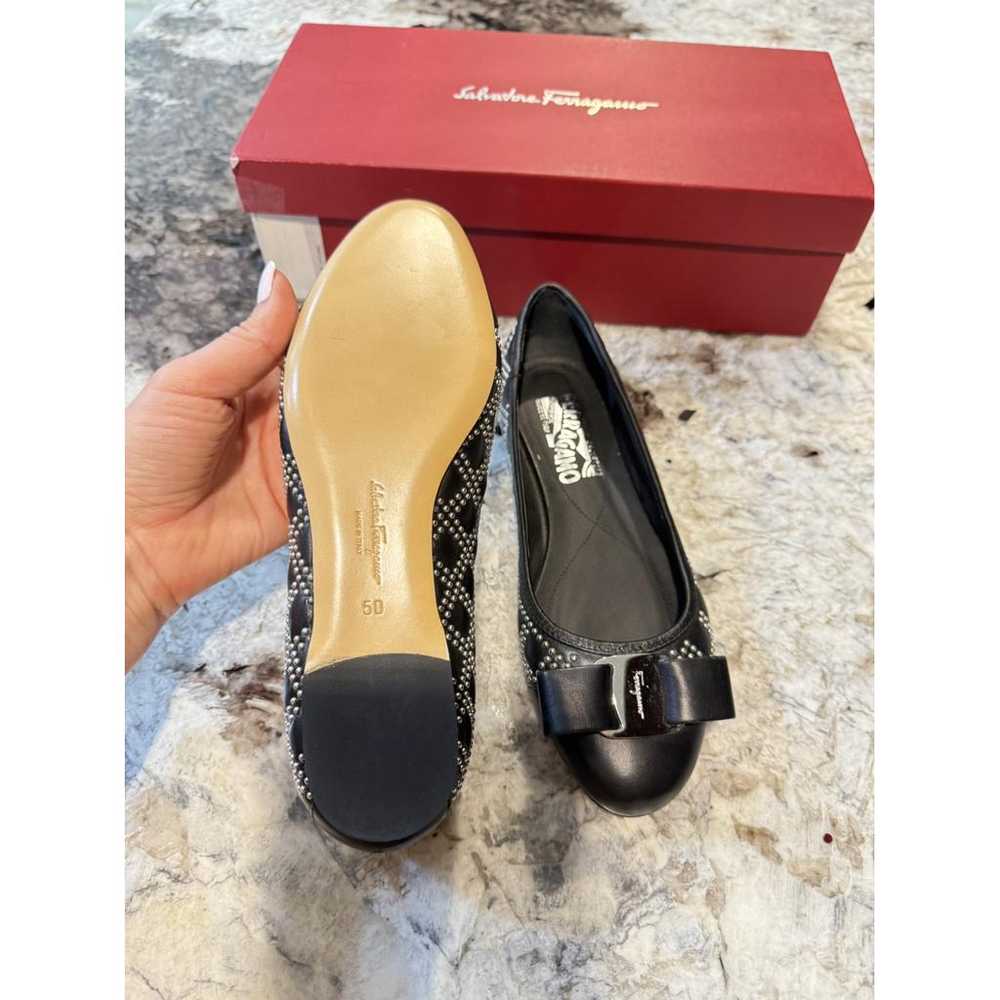 Salvatore Ferragamo Leather flats - image 2