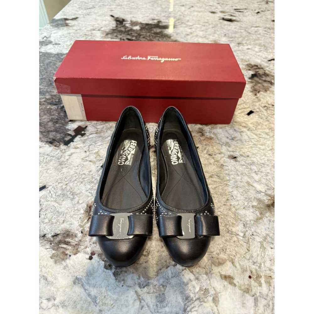 Salvatore Ferragamo Leather flats - image 3