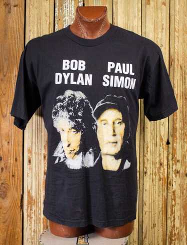 Band Tees × Vintage Vintage Bob Dylan & Paul Simo… - image 1