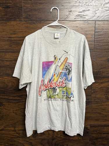 Fruit Of The Loom Vintage Oshkosh EAA Air Show T-s