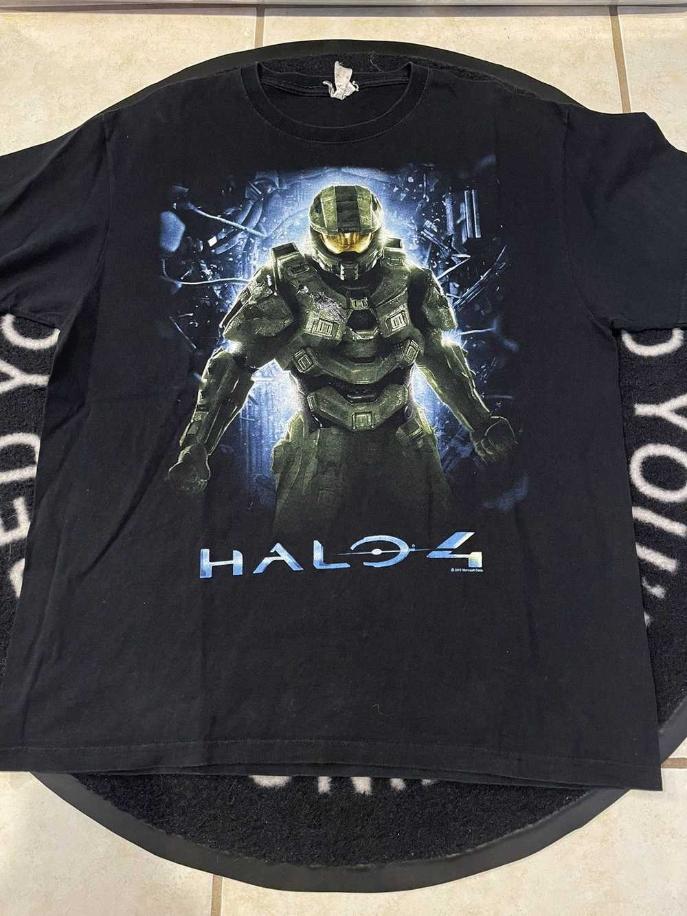 Microsoft × Vintage × Xbox 360 Halo 4 Tee - image 1