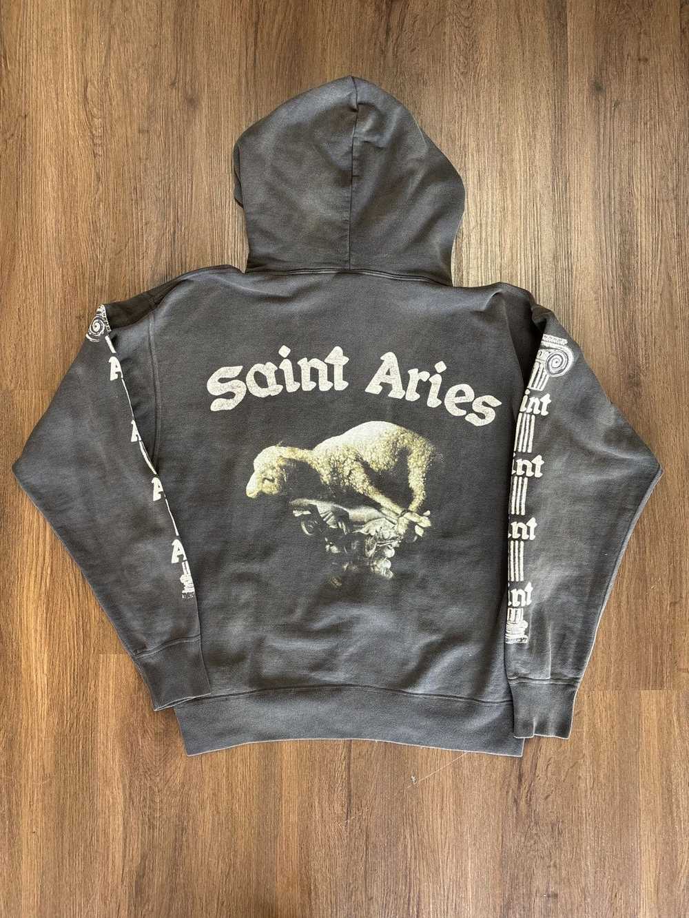 Saint Michael Saint Michael Saint Aries Hoodie - image 5