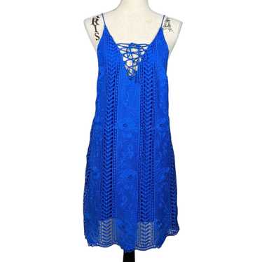 ASTR The Label ASTR The Label Lace Shift Dress Blu