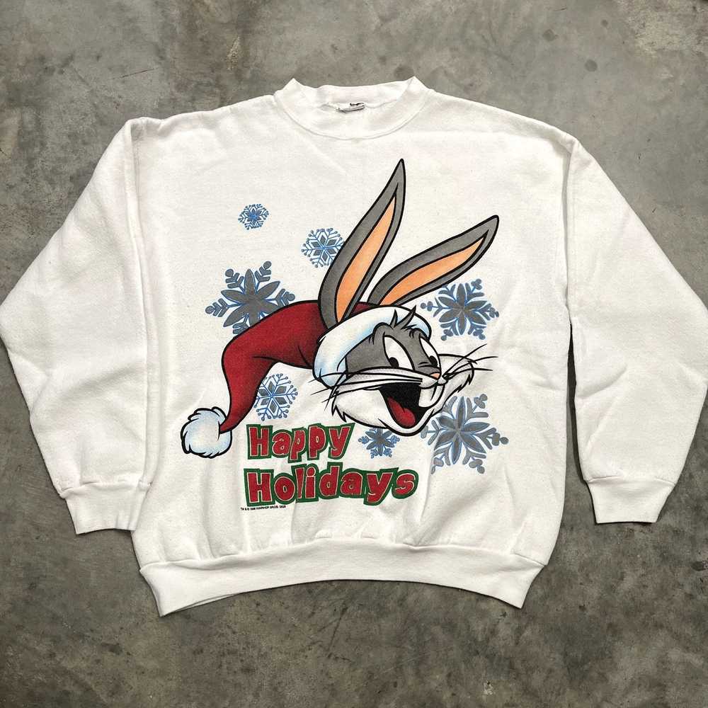 Other Vintage Bugs Bunny Christmas Sweatshirt - image 1