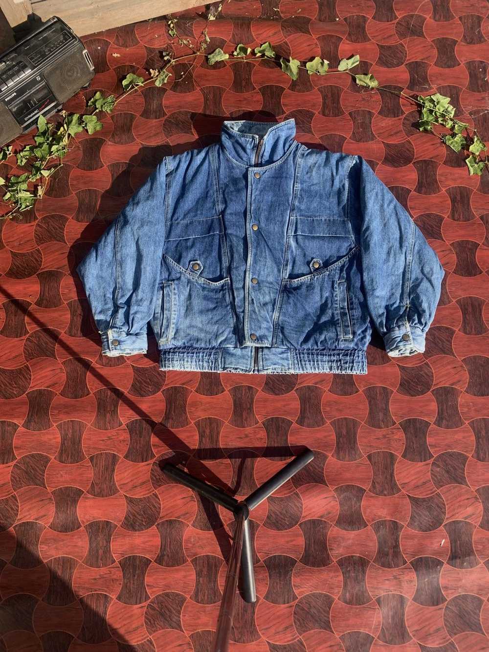 Japanese Brand × Retro Jacket Retro style denim j… - image 2