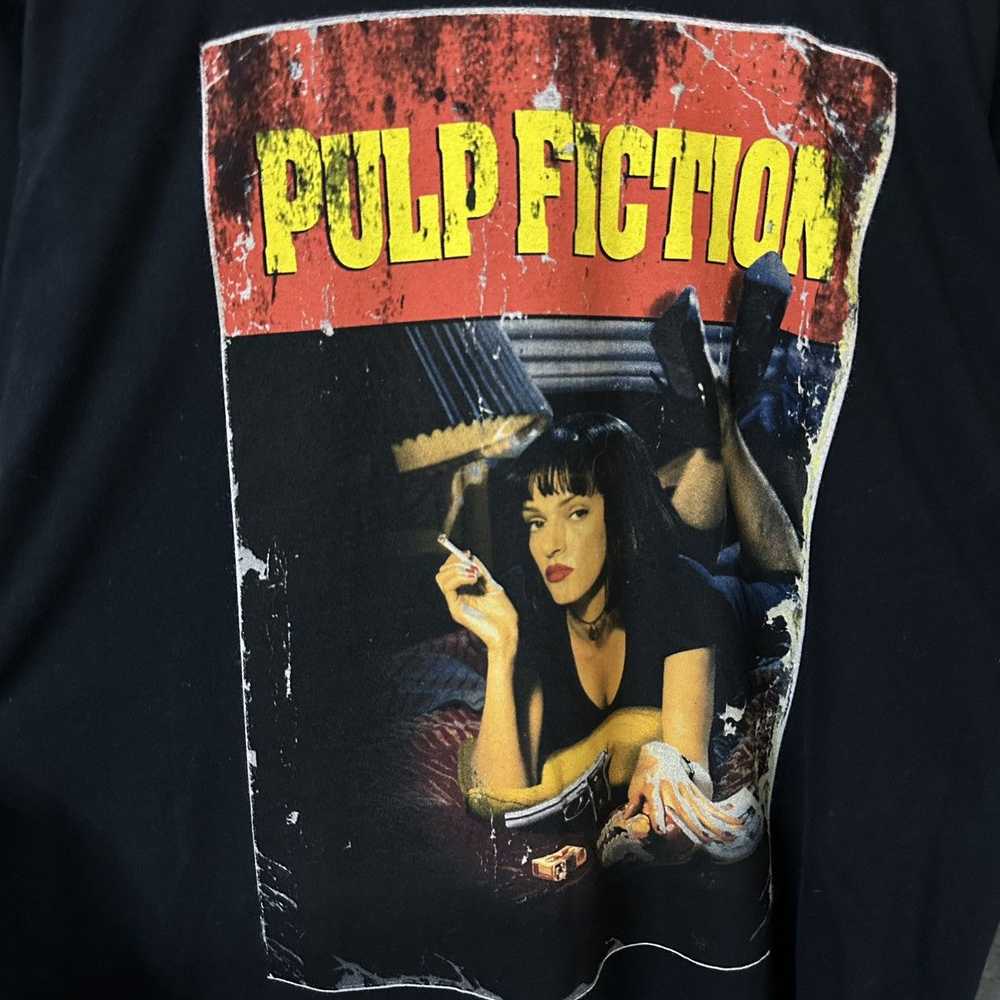 Custom × Movie × Streetwear Pulp Fiction Movie Te… - image 5