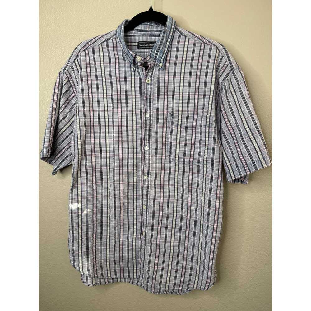 Other Vintage Preswick & Moore Men's Purple Shirt… - image 2