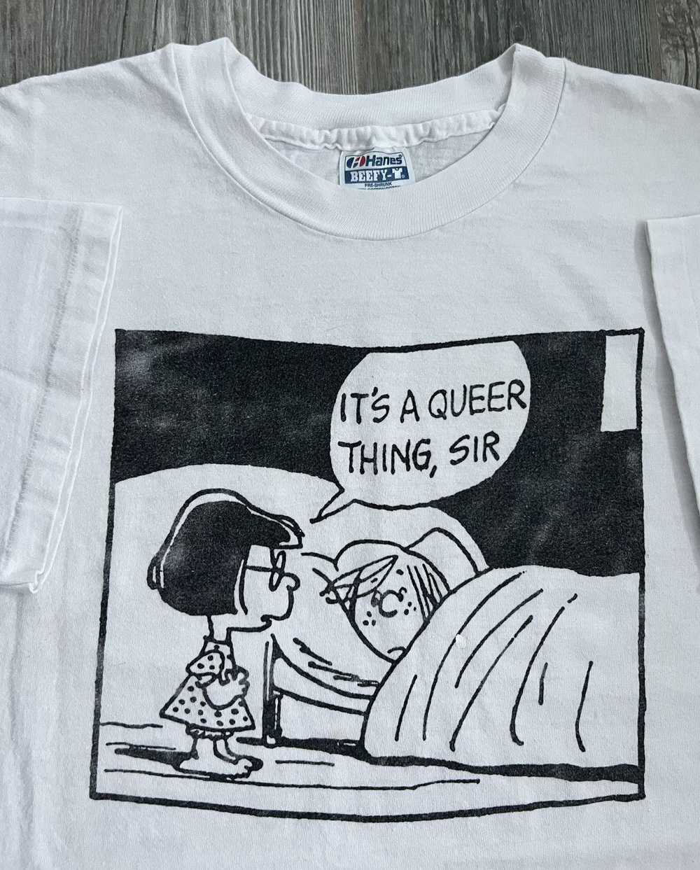 Art × Rare × Vintage 1992 Single Stitch Queer Nat… - image 1