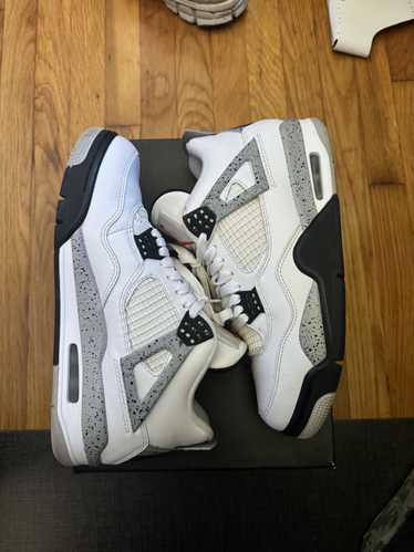 Jordan Brand × Nike jordan 4 white cement