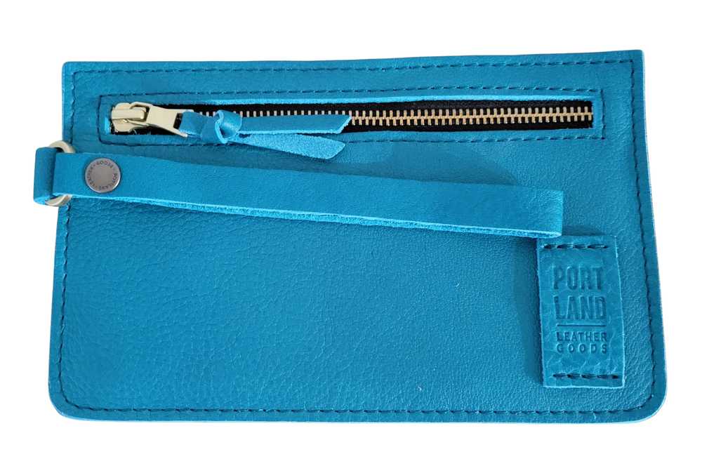 Portland Leather Baja Adriana Pouch Wristlet - image 1