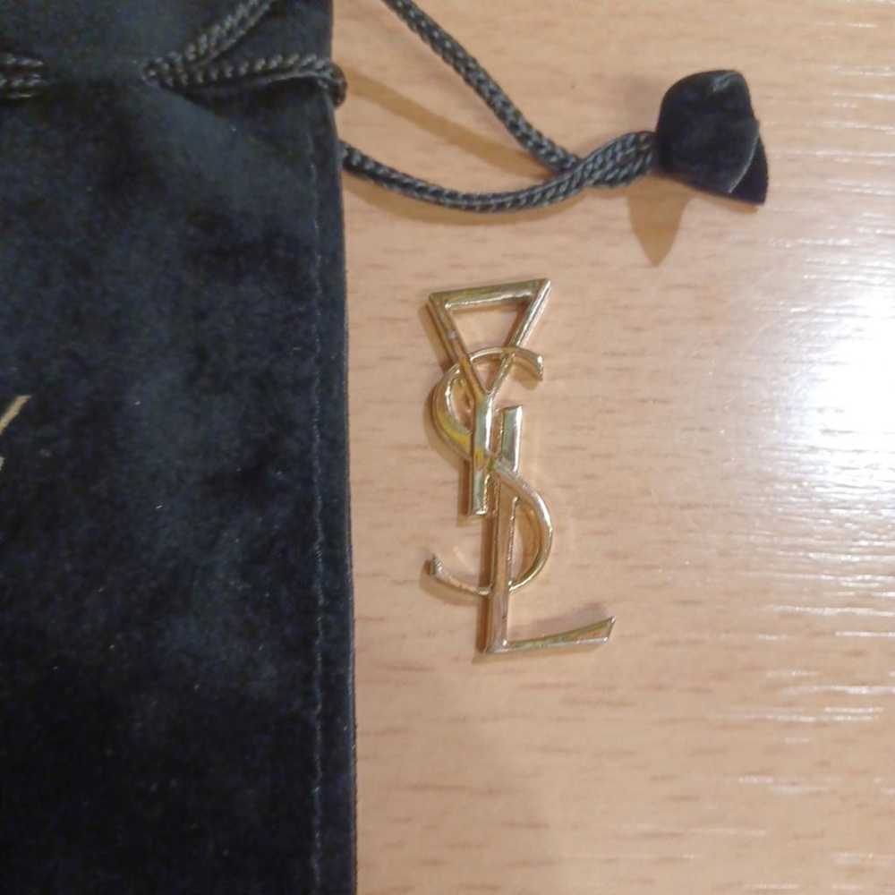 Yves Saint Laurent Silver gilt pendant - image 2