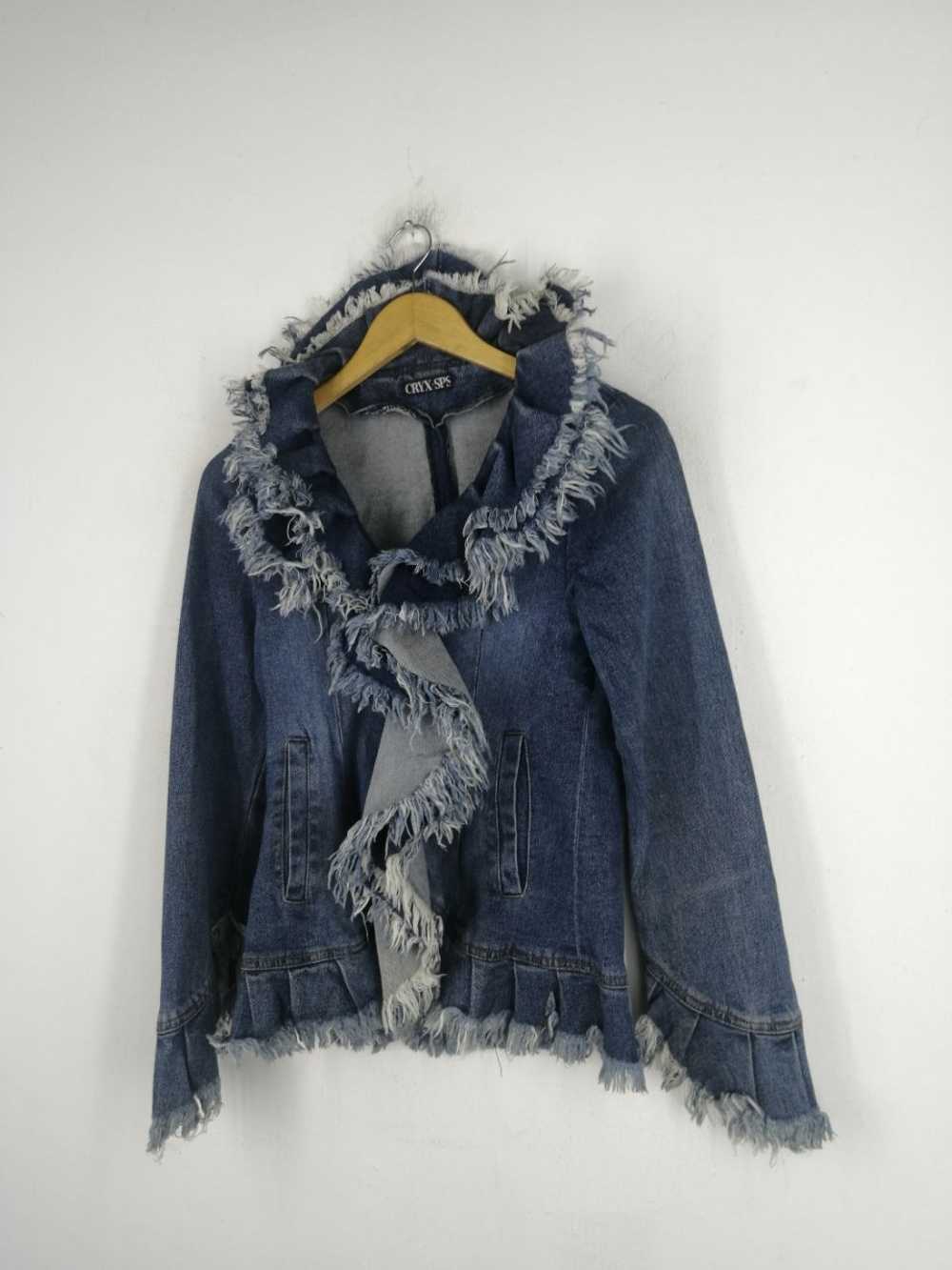 Japanese Brand Masquerade Style Denim Jacket - image 2