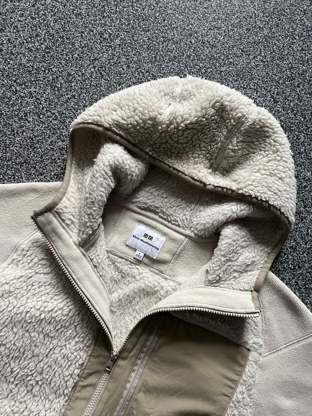 Uniqlo × White Mountaineering Small White Fleece … - image 5