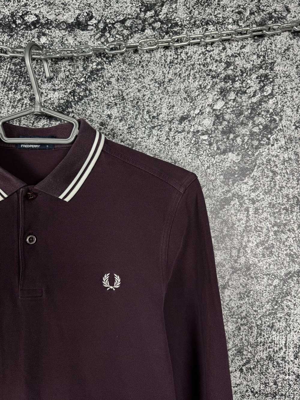 Fred Perry × Streetwear × Vintage Fred Perry Long… - image 2