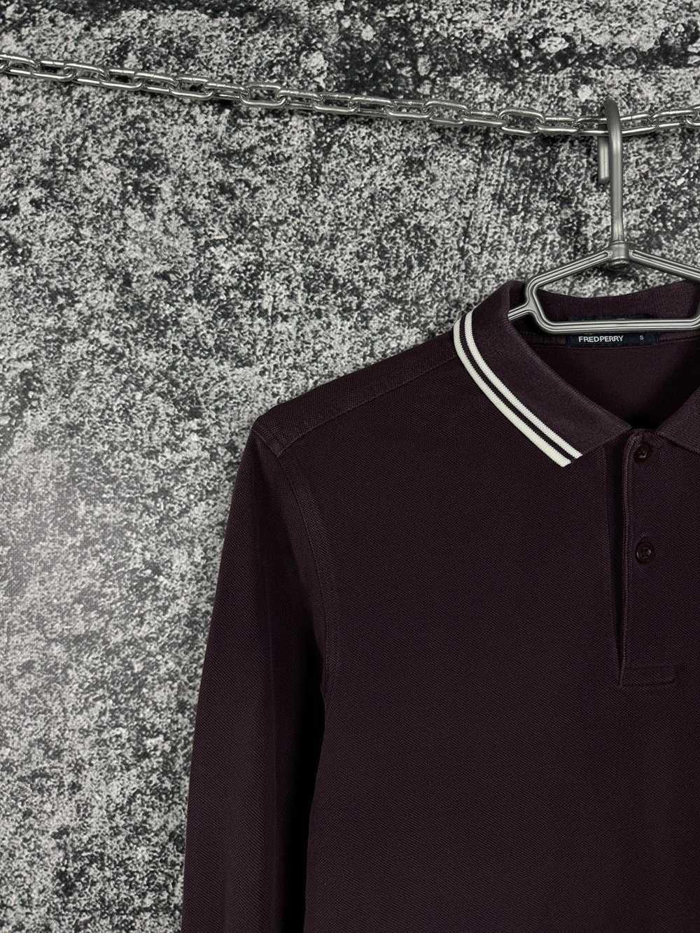 Fred Perry × Streetwear × Vintage Fred Perry Long… - image 3