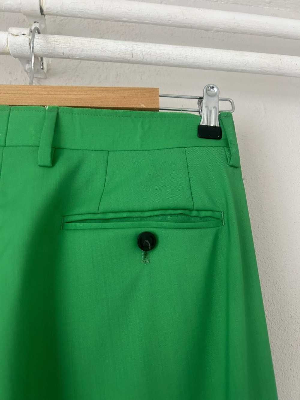 Off-White FW19 Green Logo Badge Pants - image 12