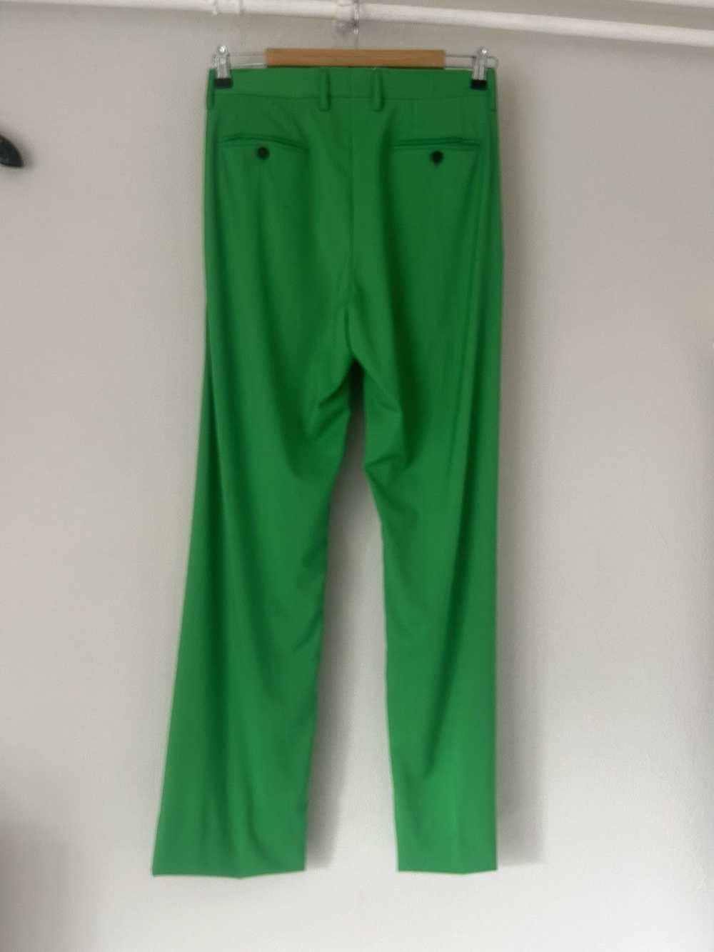 Off-White FW19 Green Logo Badge Pants - image 9