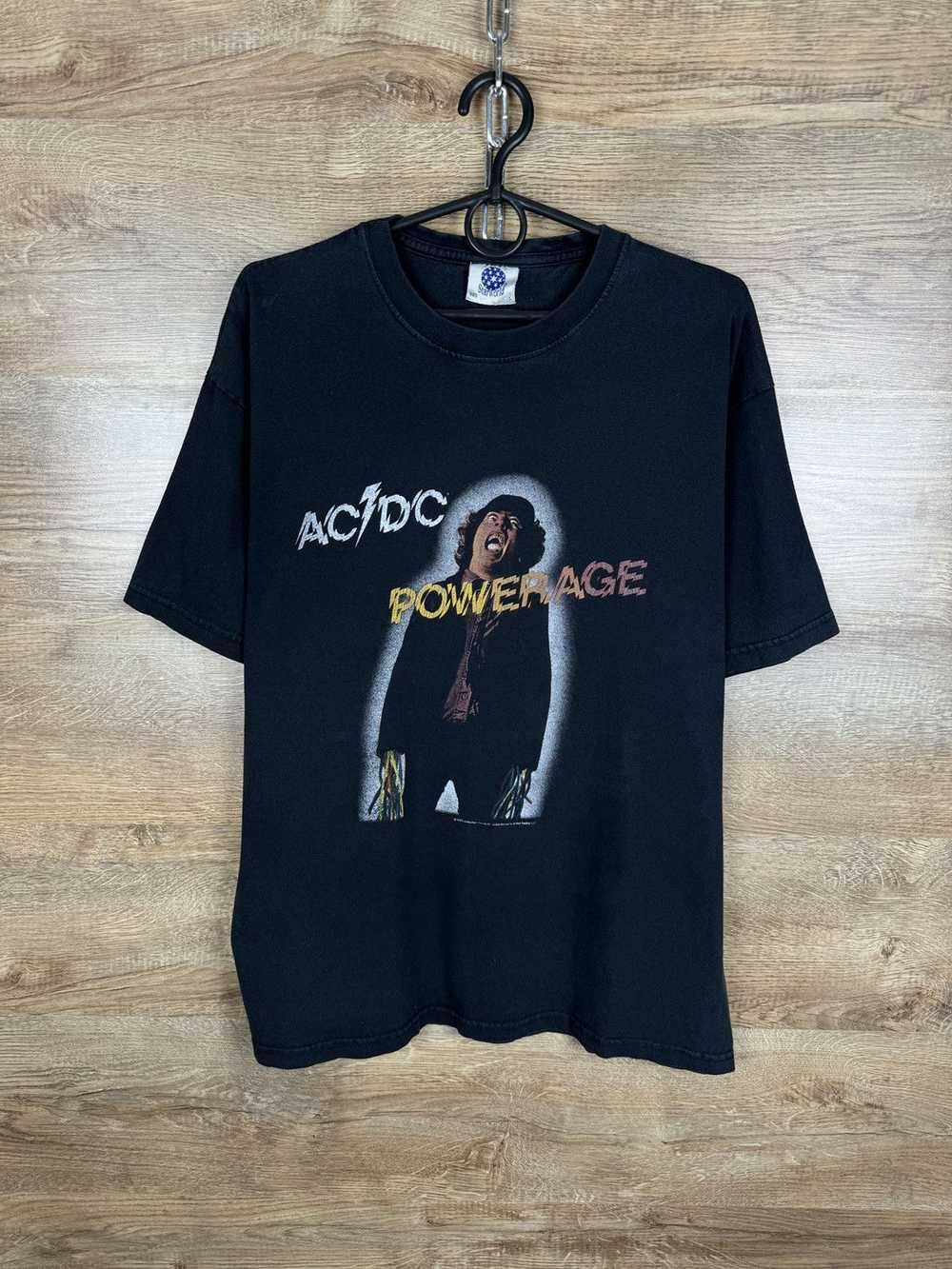 Ac/Dc × Rock Band × Vintage Mens Vintage AC/DC T-… - image 1