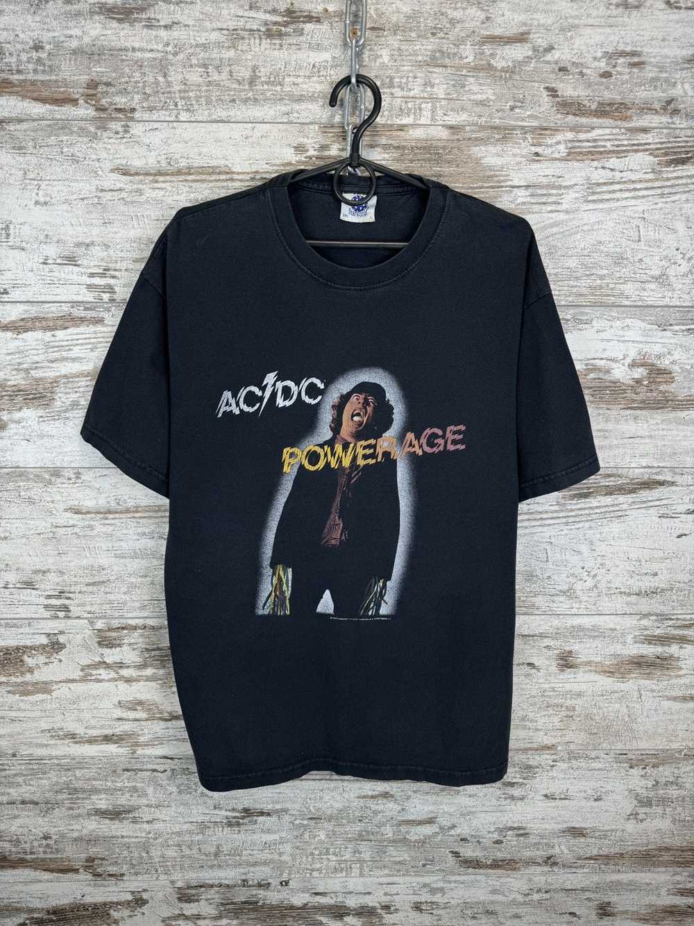 Ac/Dc × Rock Band × Vintage Mens Vintage AC/DC T-… - image 2