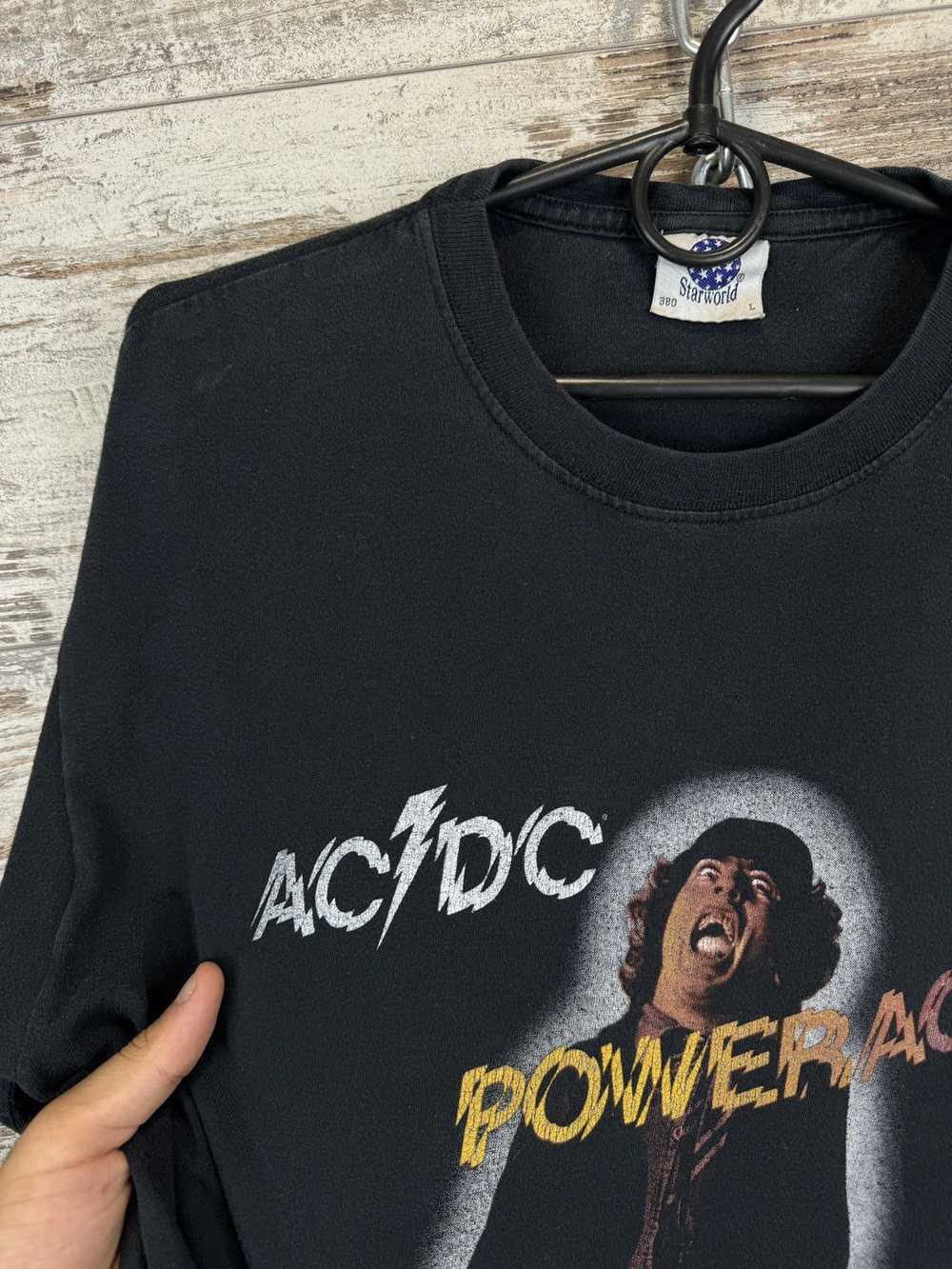 Ac/Dc × Rock Band × Vintage Mens Vintage AC/DC T-… - image 5