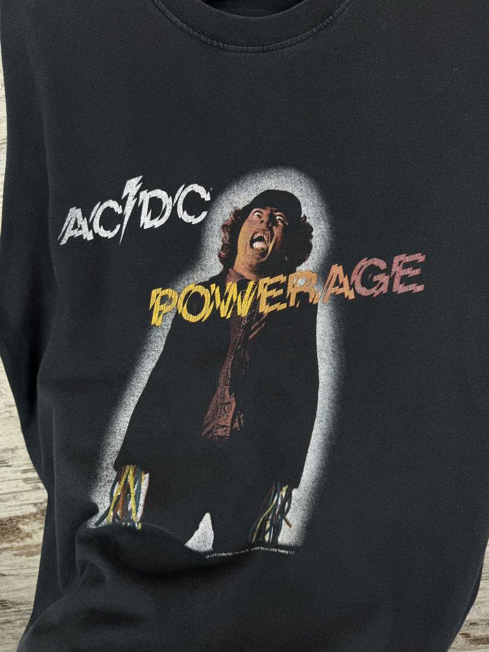 Ac/Dc × Rock Band × Vintage Mens Vintage AC/DC T-… - image 6