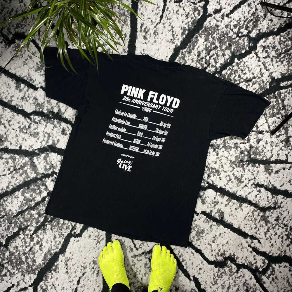 Band Tees × Pink Floyd × Vintage VINTAGE 90s PINK… - image 2