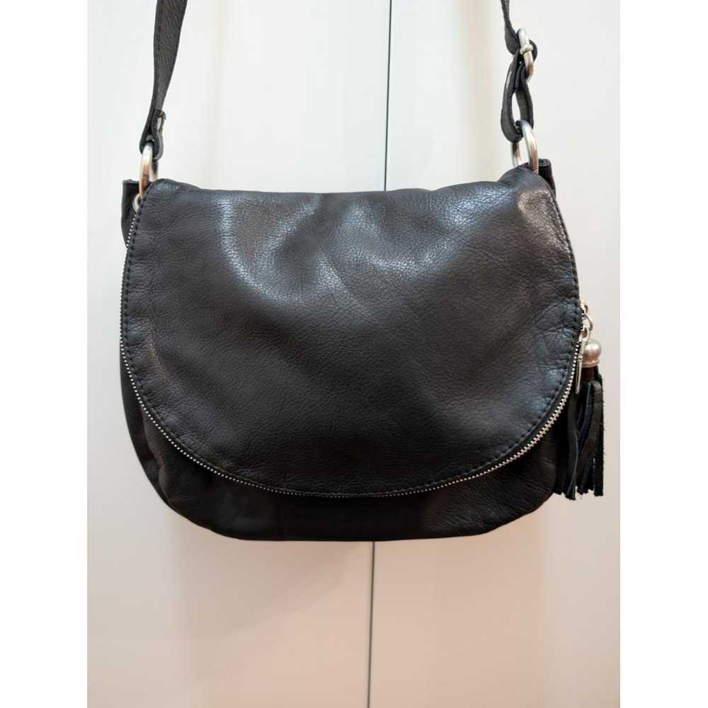 Non Signé / Unsigned Leather crossbody bag - image 2