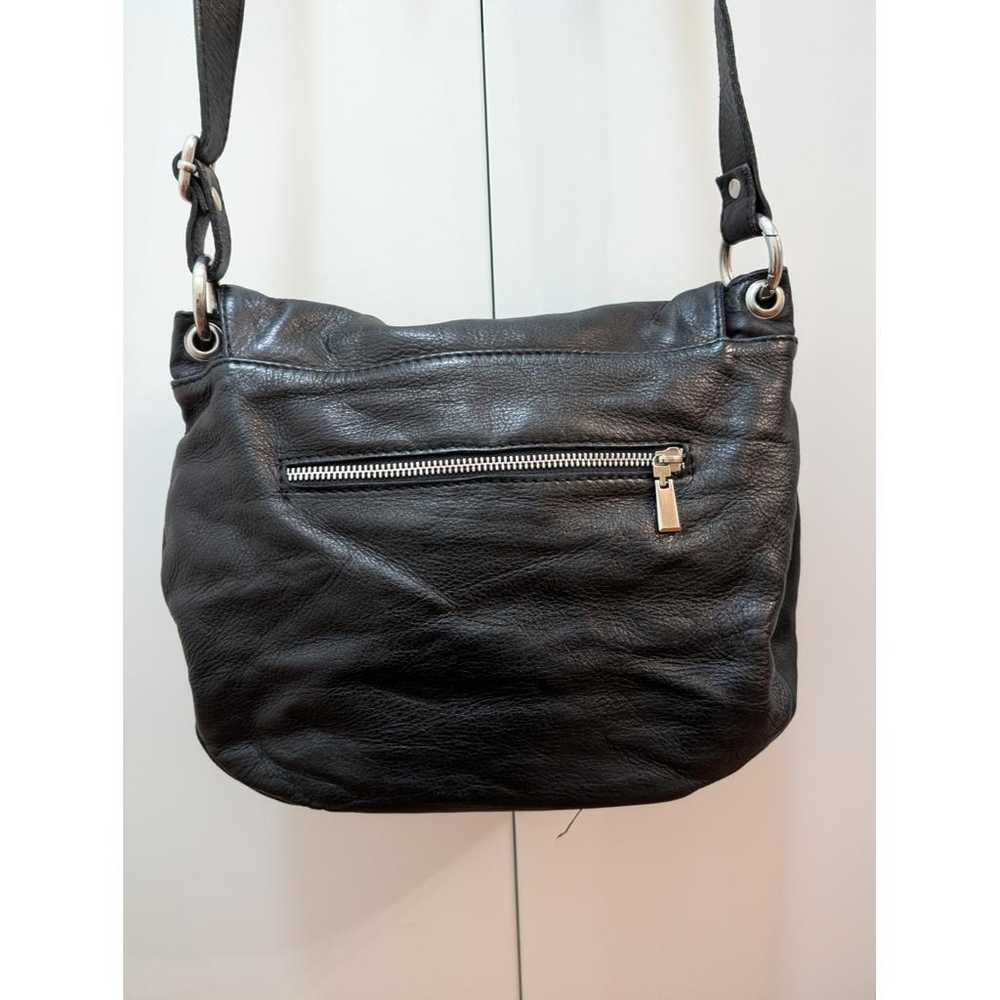 Non Signé / Unsigned Leather crossbody bag - image 3