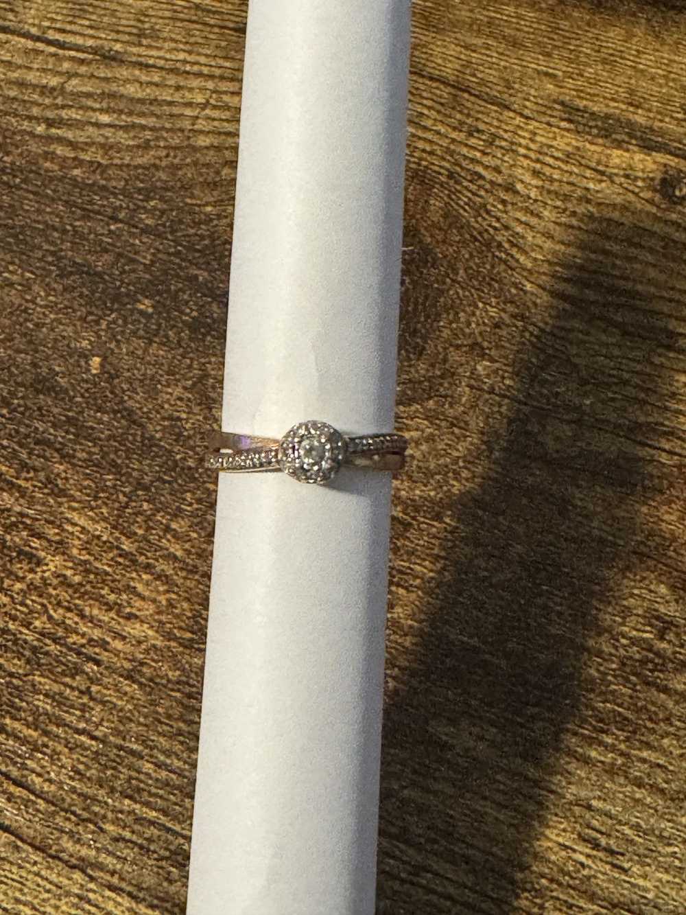 Other 10k Yellow Gold Diamond Ring - image 1