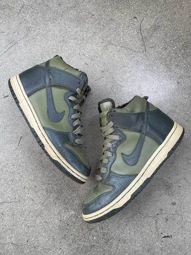 Nike 2007 wmns Nike Dunk High dark army green