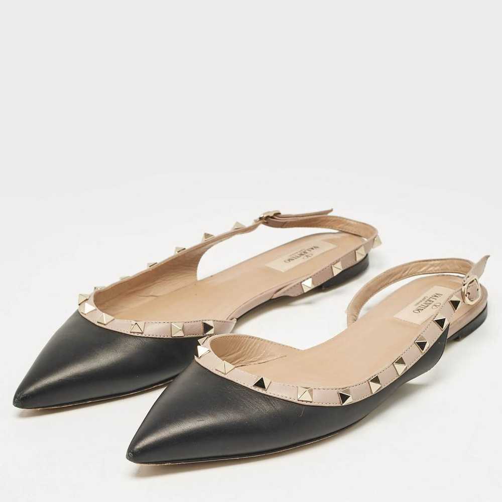 Valentino Garavani Leather flats - image 2