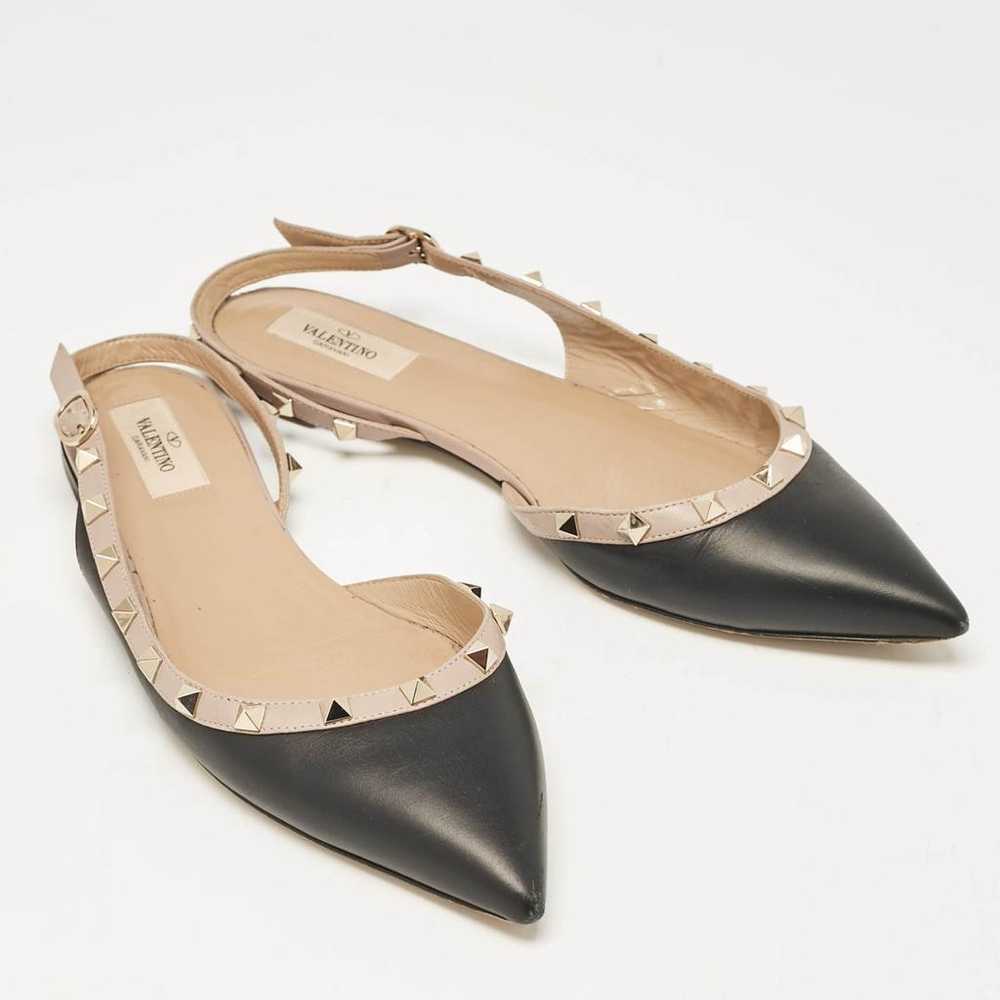 Valentino Garavani Leather flats - image 3