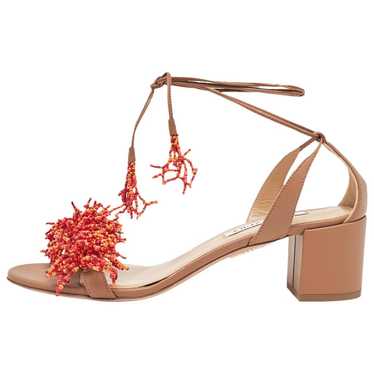 Aquazzura Patent leather sandal