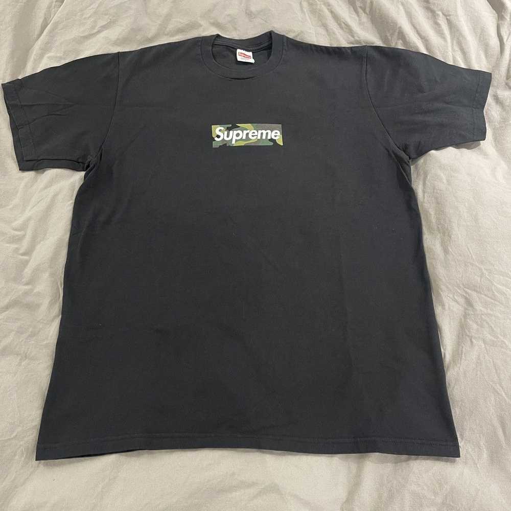 Supreme Camo Box Logo Tee FW23 - image 2