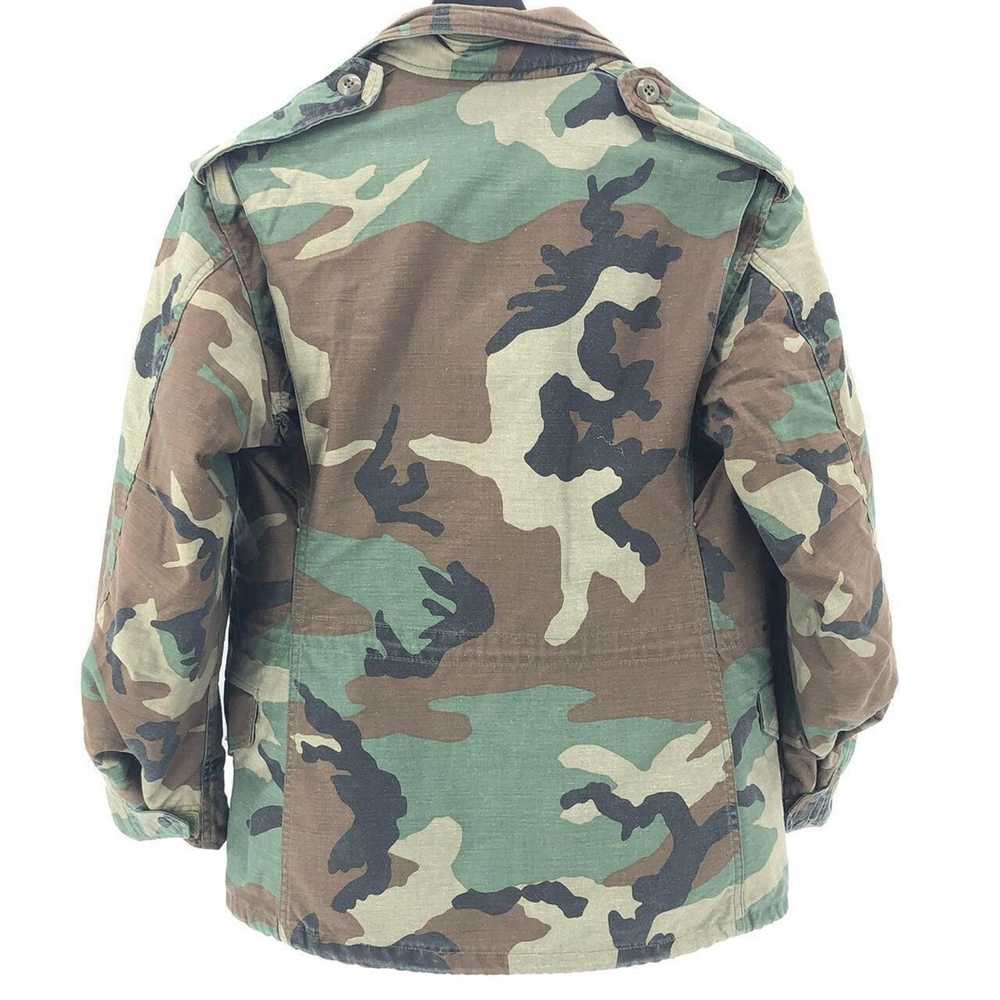 Military × Vintage 80s military camouflage cold w… - image 2