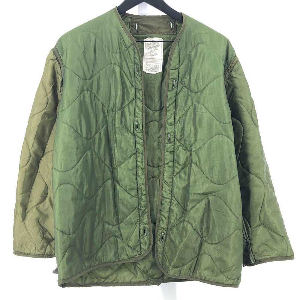 Military × Vintage 80s military camouflage cold w… - image 3