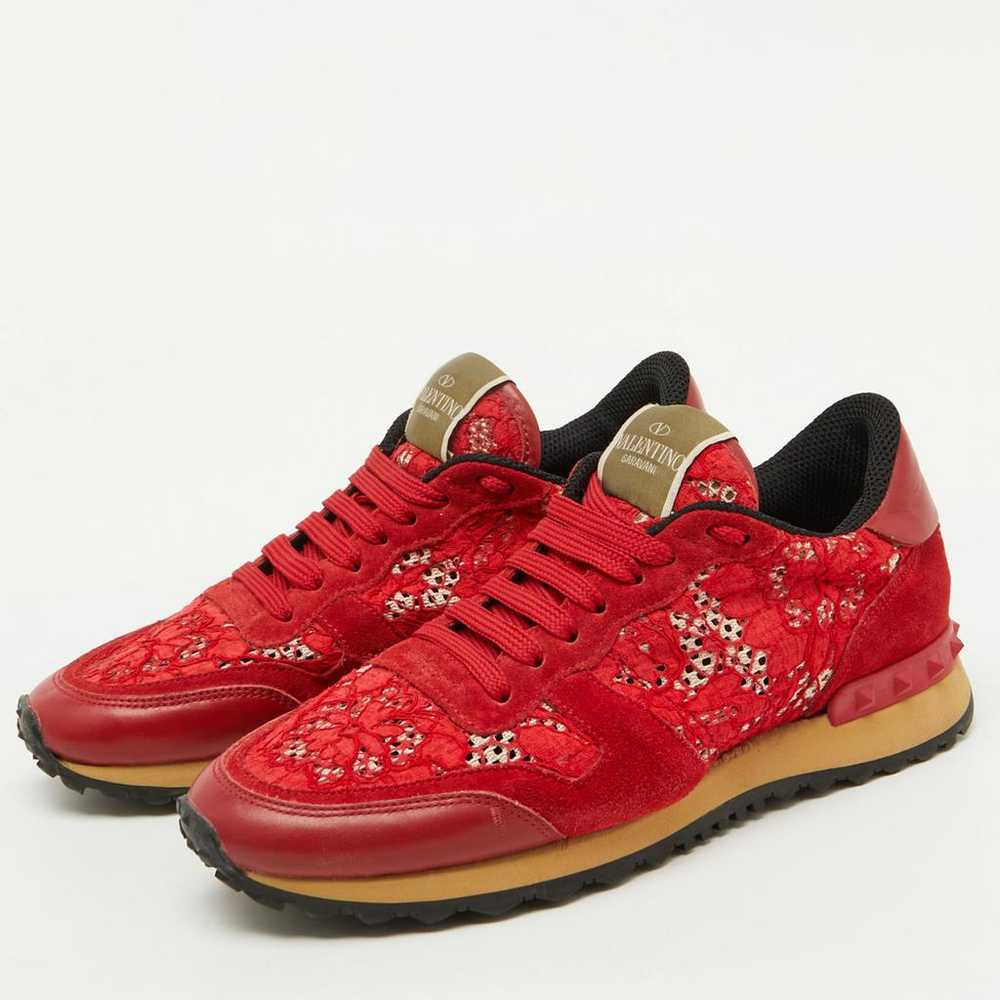 Valentino Garavani Leather trainers - image 2