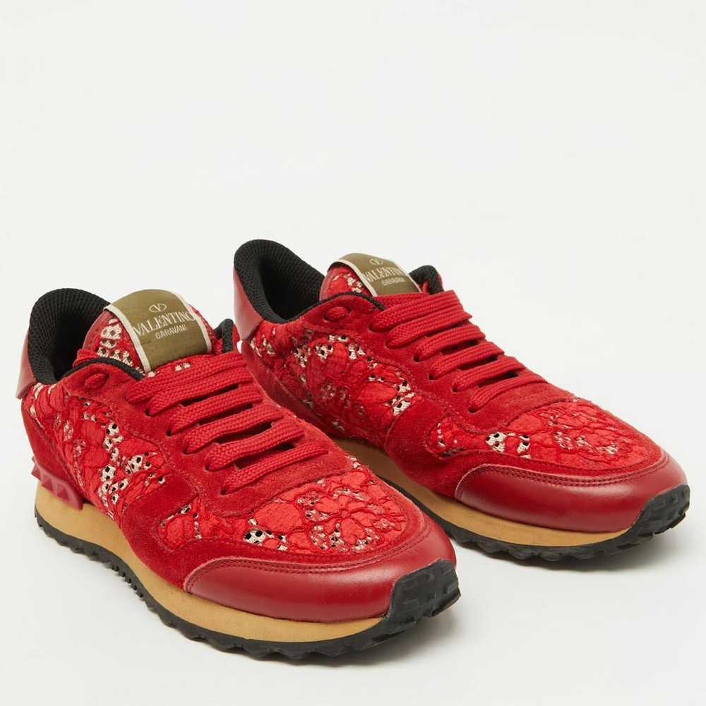 Valentino Garavani Leather trainers - image 3