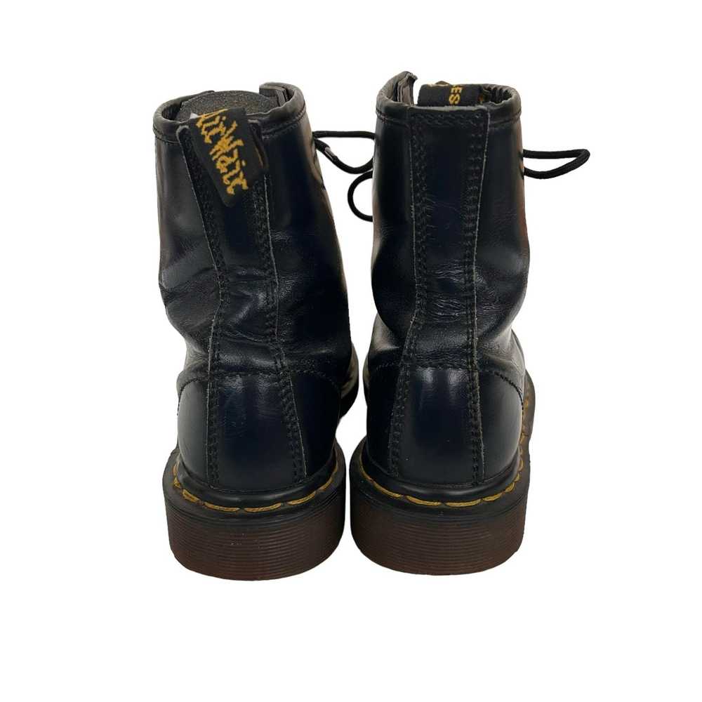 Dr. Martens Doc Martens Navy Blue Leather Combat … - image 5