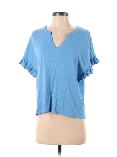 Pilcro by Anthropologie Women Blue Short Sleeve T-