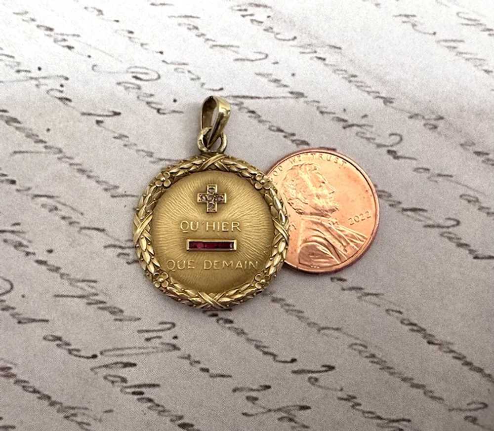 French Love Token 18k Gold Augis - image 3