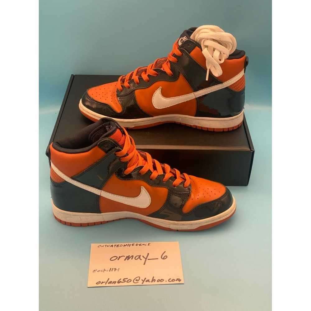 Nike Leather high trainers - image 3