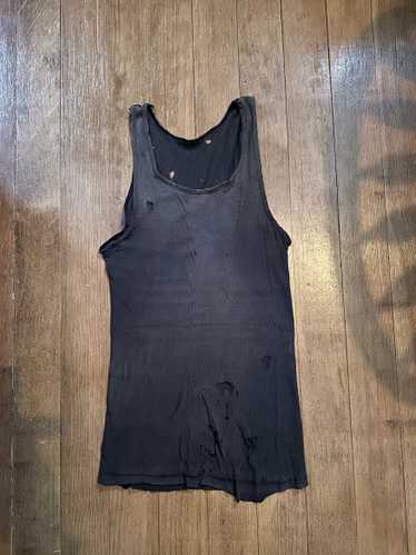 Vintage Vintage distressed wife beater style tank 