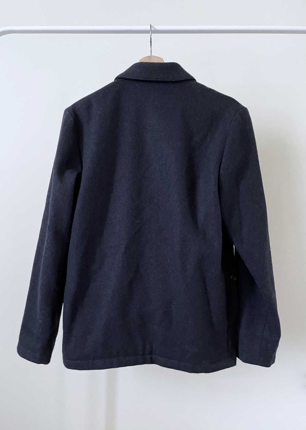 A.P.C. Navy Eisenhower Wool Jacket - image 2