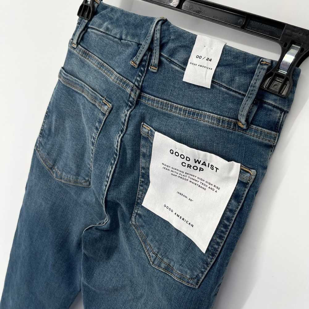 Good American Good American Good Waist Raw Edge S… - image 6